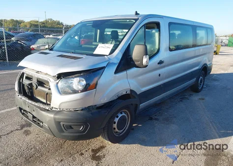 2023 Ford Transit-350 Passenger Van Xl z USA, uszkodzony, nr VIN 1FBAX2Y81PKC03620
